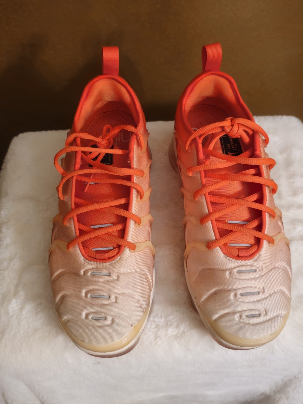 Nike Bright Orange Lace-up Athletic Sneakers - Picture 3 of 7